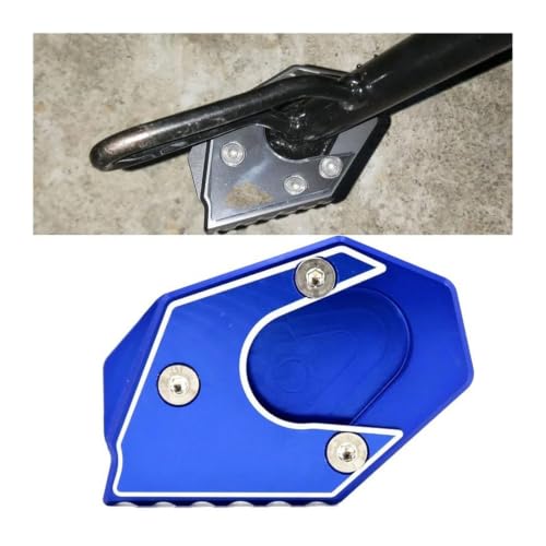 Plaque support béquille KYMCO Xciting alu anodisé抗磨损稳定 - 2
