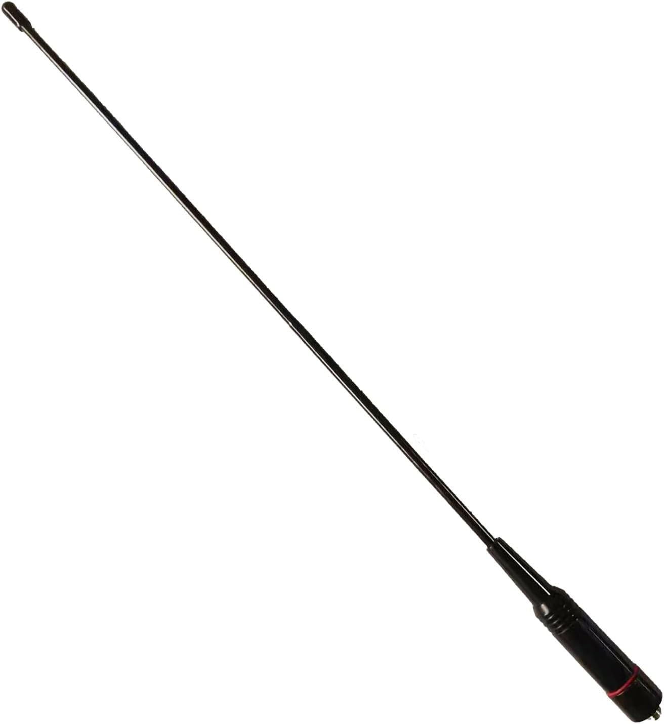 Radtel Tri-Band Flex Antenna RHD-771S 144//220/430Mhz 35cm/13.7inch SMA Female Foldable Soft Antenna Compatible with Baofeng/Kenwood/Radtel RT-490 RT-470X RT-890 RT-495 RT-630 RT-900 Radios