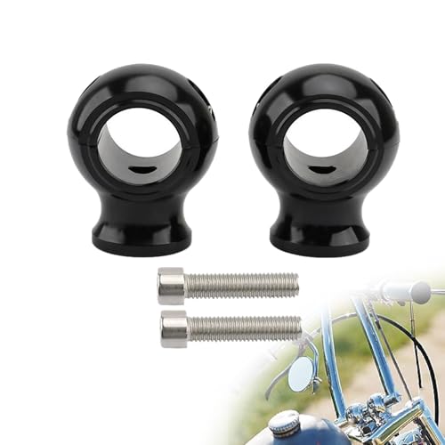 Rehausseur guidon moto 32 mm pour soulager le dos en Fat Bob