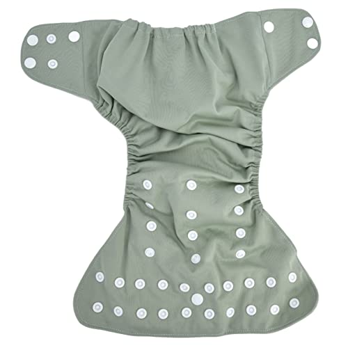 Onewer Pañales de Tela, Pañales Lavables Ajustables para Bebés de 3 a 15 Kg de Peso(ES074-1304)