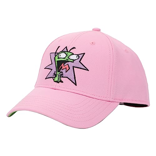 Invader Zim Girl Bright Pink Baseball Hat