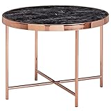 ABMESSUNGEN ✔ Breite: 60 cm // Höhe: 46 cm // Tiefe: 60 cm // Glasplatte: Ø 58 cm // Tischplattenstärke: 0,5 cm // Maximale Belastbarkeit: 5 kg // Weitere Abmessungen finden Sie in der Beschreibung oder im Maßbild.