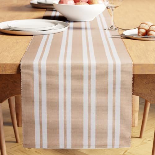 48% OFF on Encasa XO Table Runner for Dining | | Fine Ribbed Cotton | Size | Over 20 Modern Colors & Woven Designs, Machine Washable 48% OFF on Encasa XO Table Runner for Dining | | Fine Ribbed Cotton | Size | Over 20 Modern Colors & Woven Designs, Machine Washable