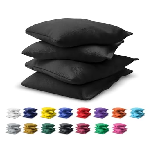 GoSports Cornhole Bean Bag Sets - 16 Colors Available - Duck Cloth with All-Weather Corn Fill