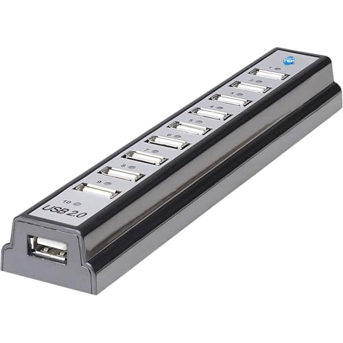 Hub USB 10 ports pour connecter tous vos périphériques simultanément sans déconnexion