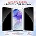 3+3 Pack for Samsung Galaxy A36 5G Privacy Screen Protector & Phone Camera Lens Protector 9H Tempered Glass Cell Phone Protector, Anti-Fingerprint(Galaxy A36 Privacy)