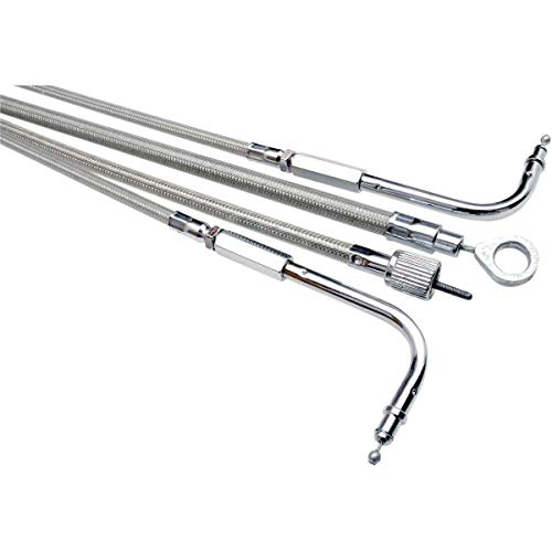 Câble d'accélérateur Motion Pro YFZ350 Banshee 1987-2005 gaine acier tressé