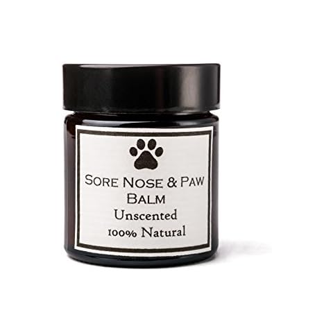 Clovelly Soap Co Natural Handmade Dog Nose, Paw & Skin Balm for all Breeds 30g Jar Scent Free Cover