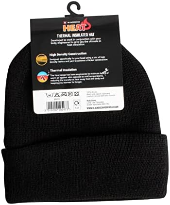 Blackrock Men's Thinsulate Woolly Men's Thinsulate Woolly Hat - Black, One Size (Pack of 1)