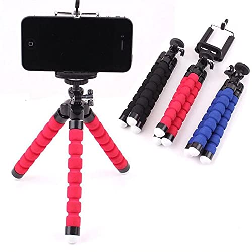 JOEDOT Mini Sponge Tripod for Phone 360 Degree Lazy Octopus Holder Clip Action Camera Tripod for Gop
