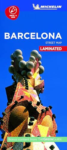 Barcelona - Michelin City Map 9205: Laminated City Plan (Michelin...