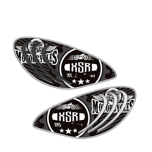 Protection de réservoir moto XSR900 : kit d'autocollants grips de genoux