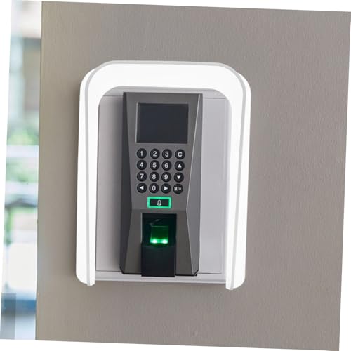 Protector de lluvia para timbre exterior impermeable y cubierta plástica de pared 7