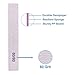 80/80 Grit Nail Files, Emery Boards Nail File for Acrylic and Gel Nails, Coarse Nail File Double Sided 80 Grits Emory Professional Filers Reusable Washable Manicure Square Gray