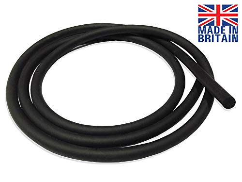 Hilltop Products Ltd - Esponja de Neopreno, cordón Negro, Goma Celular Cerrada en Varias Longitudes