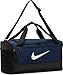 Nike Brasilia Training Duffel Bag, Midnight Navy/Black/White, Small