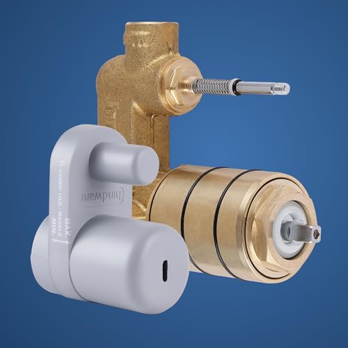 Image of Hindware body of High Flow Single Lever Concealed Mixer & Diverter for Bath and Shower System w /o sleeve | Made of Brass | 12-year Warranty