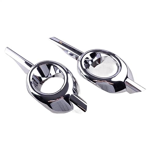 Moldura de parachoques delantero para CRV 2012-2014, cubiertas de rejilla ABS, 1 par
