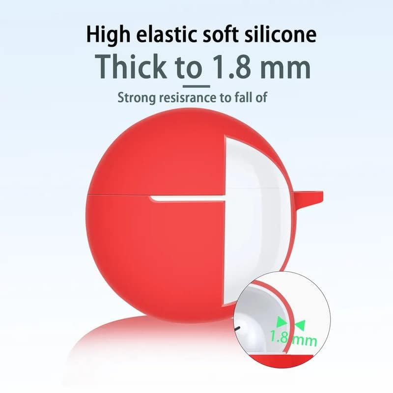 Image of LULLABY Silicone Case Cover Compatible with Oppo Enco Buds 2 / Enco Air 2i case Cover 2022 -White