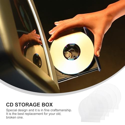 Porta CD y DVD estable con doble refuerzo lateral antiimpactos de 40 discos 6