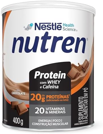 Nutren Protein, Suplemento Alimentar, Chocolate, 400g
