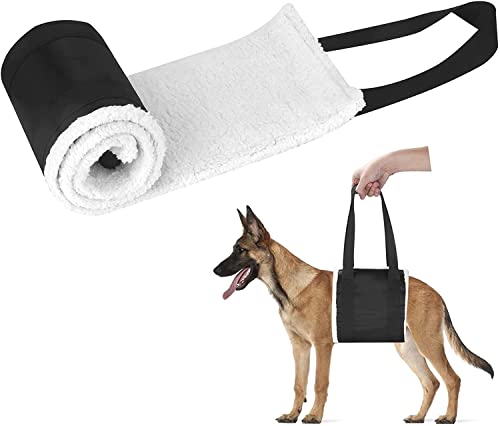 LATRAT Harnais pour chien, aide au transport, portable, pour chien de taille moyenne, âgé, jambes faibles, chirurgie rééducation
