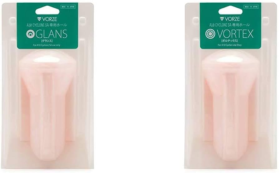 【セット買い】VORZE(国内ブランド) オナホール 非貫通 A10サイクロンSA専用ホール グランス  [ストレスフリー設計]【亀頭を責めるピンポイントホール】 & オナホール 非貫通 A10サイクロンSA専用ホール ボルテックス  [ストレスフリー設計]【ペニスを締め上げる無次元ホール】