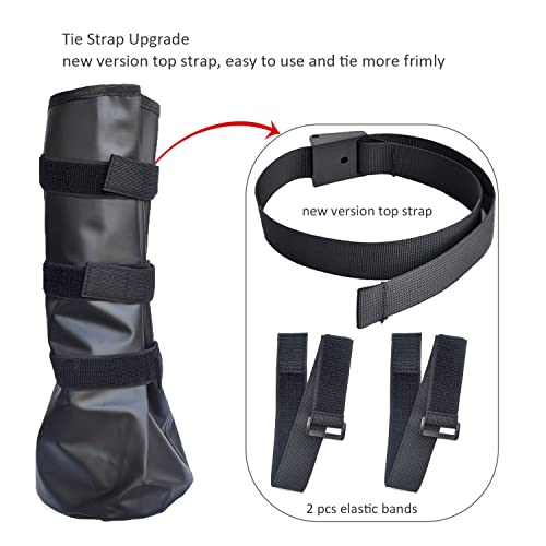 Yeezo Hoof Saco de tratamento para bota de mergulho com capuz para cavalos e espuma vinílica acetina