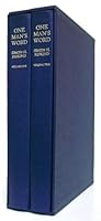 One Man's Word. Selected Works of Simon H. Rifkind. Three (3) Volumes w/slipcase B0071IUFWC Book Cover