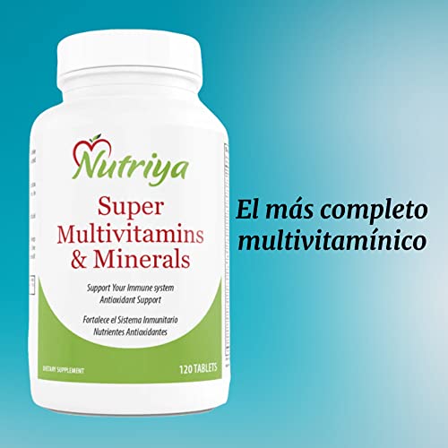 Nutriya Super Multivitamins And Minerals -For Women And Men - More Than 70 Vitamins, Minerals, Antioxidants, Amino Acid -Supports Cellular Energy Production And Immune System Health #TOP6