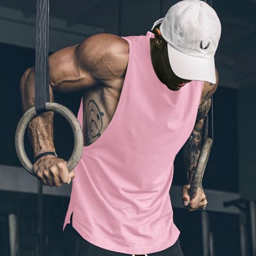 Image of COOFANDY Men Workout Tank Top 2 Pack Gym Bodybuilding Sleeveless Muscle T Shirts