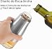 Imagen de POPSKEETER Juego de 2 dispensadores de aceite de oliva y vinagre de acero inoxidable