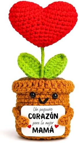 EQUIK PRODUCTS Regalo para Mama – Corazon de Ganchillo “Un pequeñ...