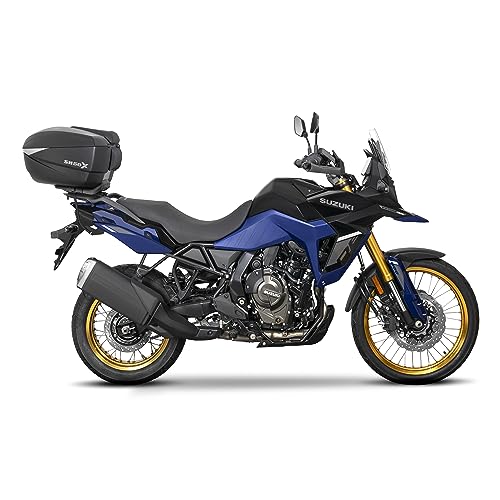 Fixation SHAD Top Master Suzuki V-Strom 800 DE Noir pour voyager l'esprit libre