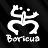 Boricua Coqui Puerto Rico Taino Vinyl Decal 5