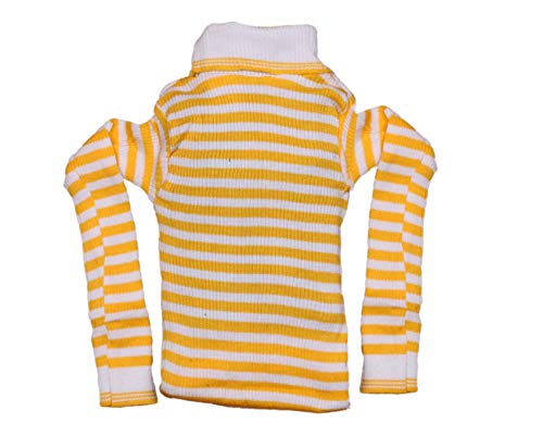 Image of IndiWeaves Girls Wollen Warm High Neck Full Sleeves T-Shirt /Inner /Skivvy for Winter Pack of 3(10110-242629-IW-G-P3-32 Yellow /Sky Blue /Blue 12-14 Years)