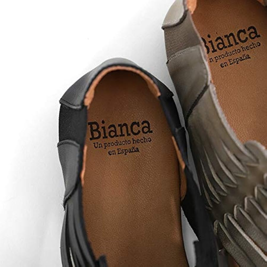 Amazon | [ビアンカ] レザーサンダル 1224 メッシュ メッシュサンダル