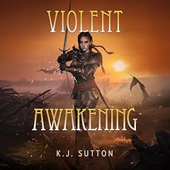 Violent Awakening Audiolibro Por K.J. Sutton arte de portada