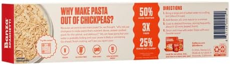 Banza Pasta,Chickpea,Spaghetti 8 oz (Pack of 12) image 5