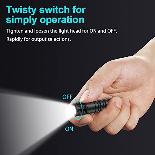 Lumintop Edc01 Keychain Flashlight 120 Lumens Pocket Edc Flashlight 36 Hours Long Lasting Ipx8 Waterproof For Daily Use #TOP6