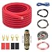 Aiyomi Subwoofer Kabel Set, 4GA 5M Verstärker Kabel Set, Car Audio Wire, Endstufen Anschluss, Auto Subwoofer Kabel