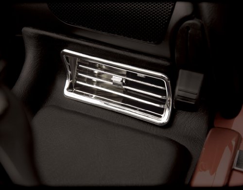 Grille d'aération supérieure Show Chrome 52-684 pour un flux d'air fluide