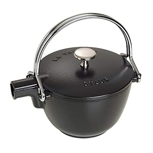 STAUB Teekessel Gusseisen Schwarz 1,1 L