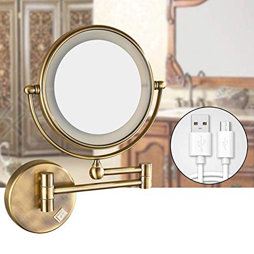 Miroir extensible à deux côtés pour un rasage et maquillage net - 5