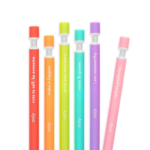 Noted! Graphite Mechanical Pencils - Set Of 6 #TOP3