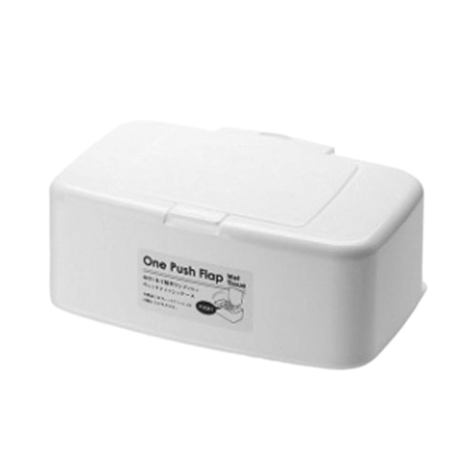 CALANDIS™ Wet Tissue Holder Dustproof Cover Desk Storage Box Large Capacity Napkin Box 17x10.5x6.1cm | Storage Boxes | Home Organization | Household Supplies & Cleaning 4