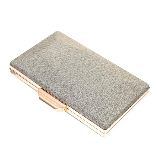 Pochette pour téléphone argentée Hemobllo : sac à bandoulière idéal pour vos mariages et soirées