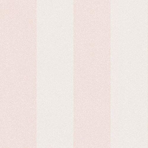 Papel pintado a rayas A.S. Création"New Elegance" 375542 37554-2 - Papel pintado para baño, diseño de rayas Cover