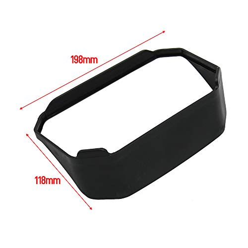 Yorten Protetor de proteção para proteção solar para instrumentos de motocicleta compatível com BMW