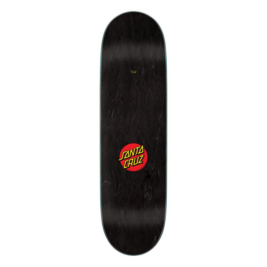 Santa Cruz Skateboard Complete Classic Dot Black 8.25